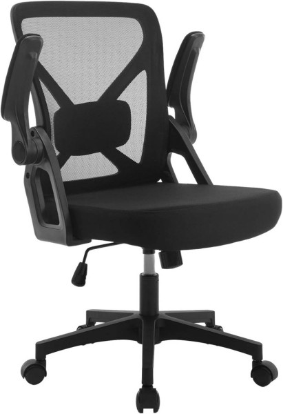 WOLTU ergonomische bureaustoel, met ademende rugleuning, wipfunctie, draagvermogen 150 kg