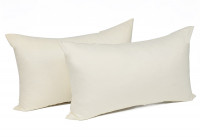Pillowcases made of 100% cotton, chocolate