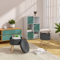 Stool footstool with storage space SH08