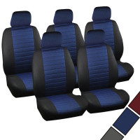 Sitzbezug 7232 VAN Sitzbezüge Schonbezüge Sitzbezug universal Sitze Kariert Blau