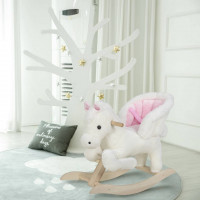 Rocking horse rocking animal baby toy with animal sounds for 18-36 months