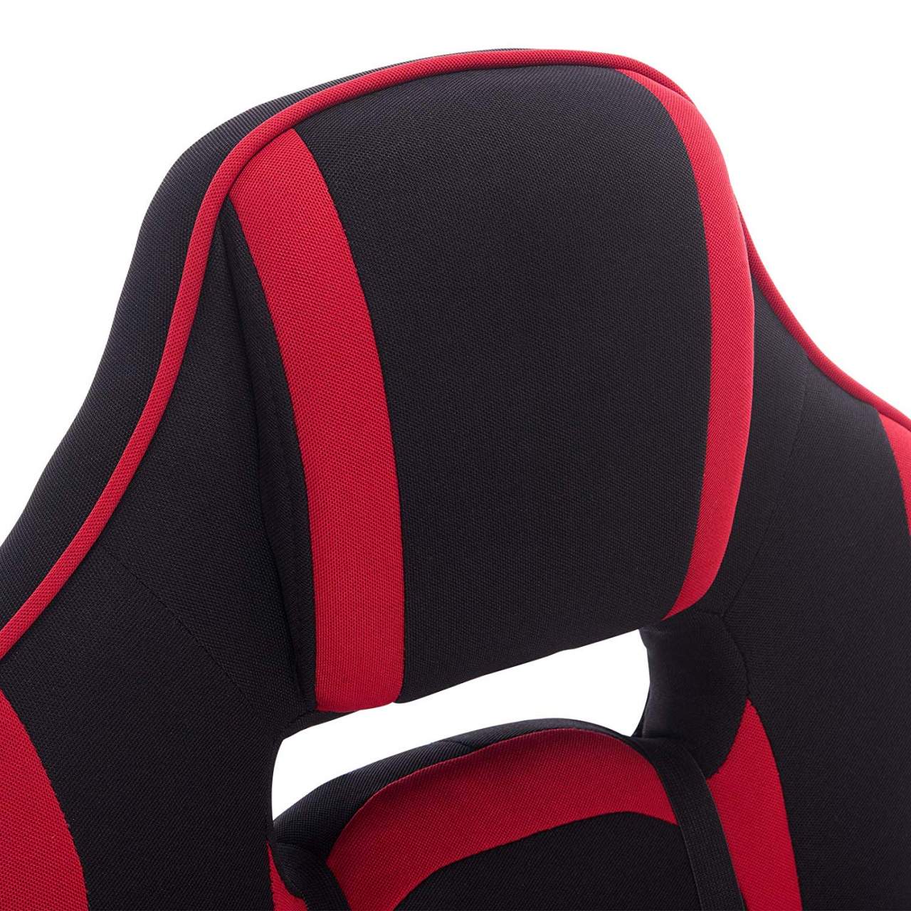 Racing Chair Swivel Computer Desk Chair Fabric Seat With 170 Tilt