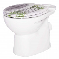 Duroplast toilet seat with soft close toilet seat