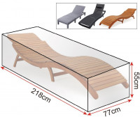 Garden Furniture Cover for Sun Lounger Waterproof , Transparent