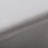Light gray linen-look tablecloth