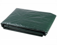 Protective cover for seating group, green