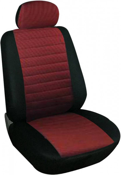 Sitzbezug 7233 Universal Van Schonbezug 1x Einzel Rot/Schwarz