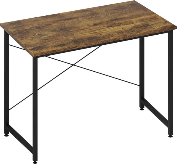 WOLTU desk, with metal frame, made of wood material, 100x50x75 cm