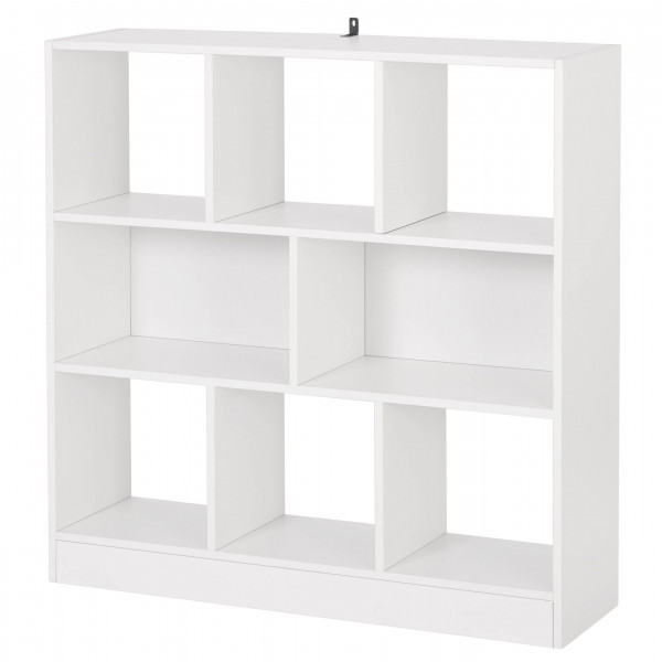 Bücherregal Bücherschrank Standregal mit 8 Fächern für Wohnzimmer und Büro