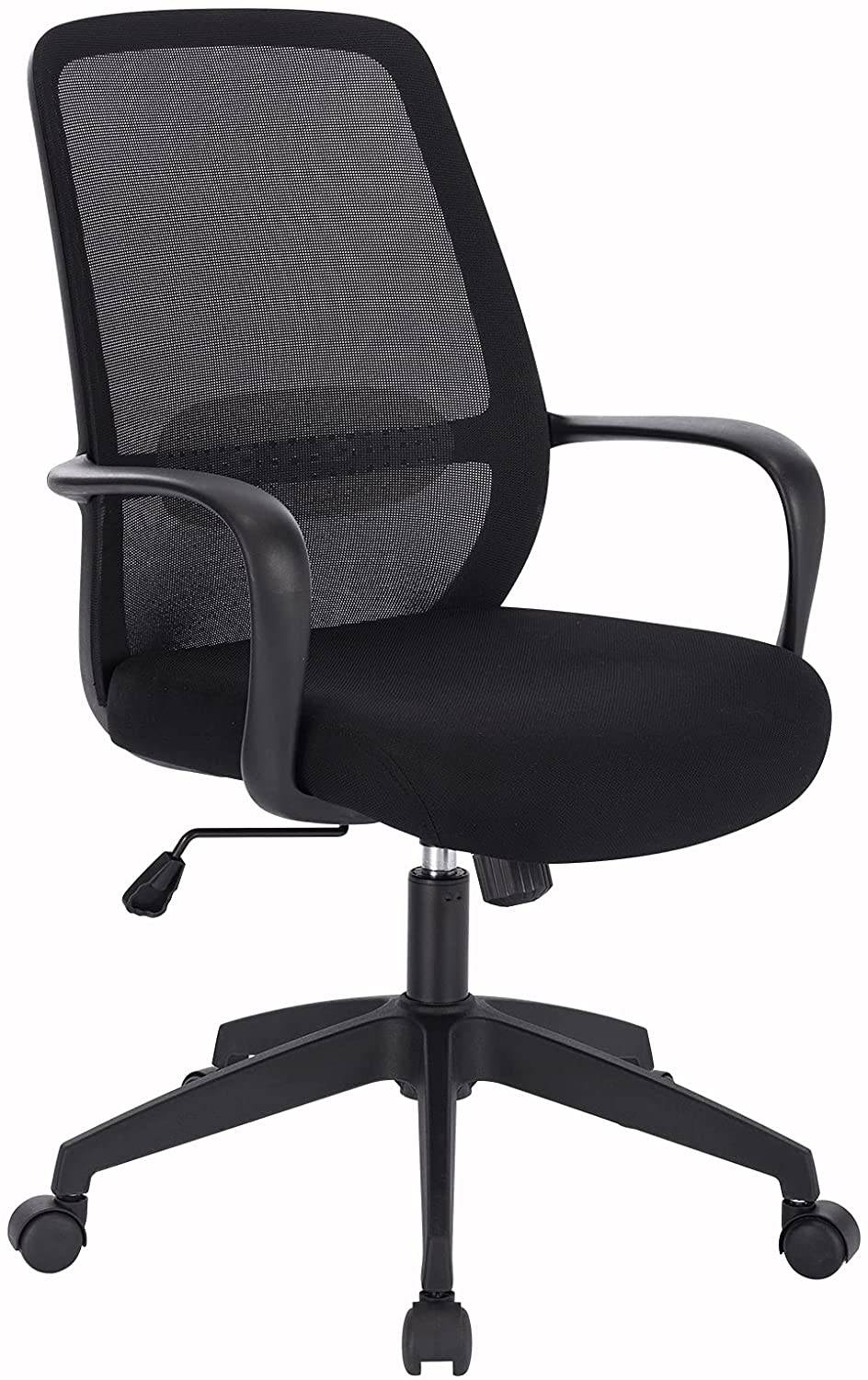 AYNEFY Bürostuhl Stuhl Schwarz,Schreibtischstuhl Computer Spielstuhl ergonomischer Bürostuhl Schreibtischstuhl Bürostuhl Gaming-Stuhl Neigbar mit Fußstütze