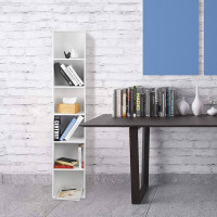Bücherregal mit 6 Ebenen für Wohn- & Schlafzimmer