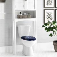 MDF toilet seat with soft-closing VIP II
