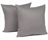 Pillowcases made of 100% cotton, chocolate