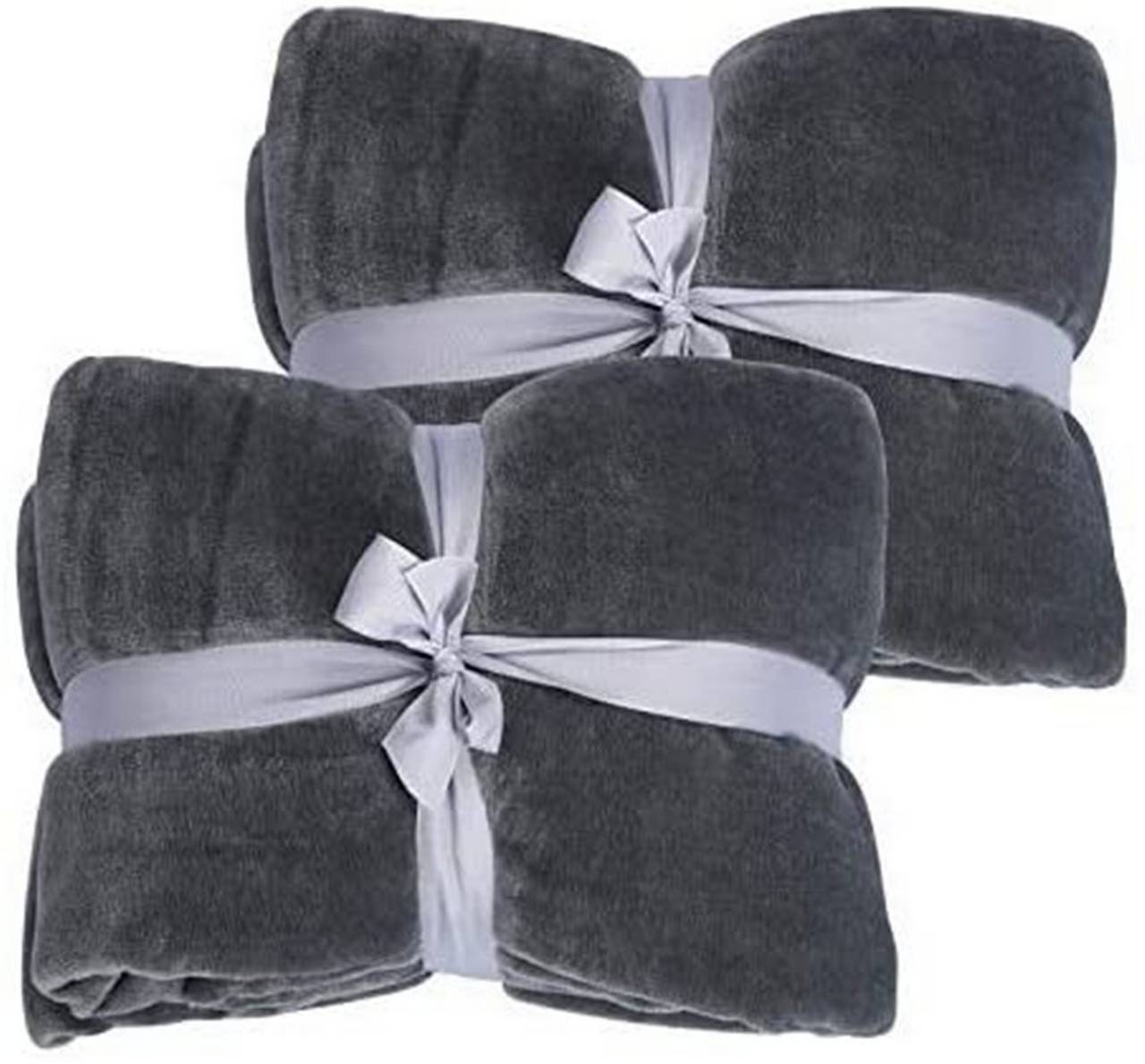 Decke Frost schwarz, schwarz, Velvet schwarz, Premium mit Wattierung