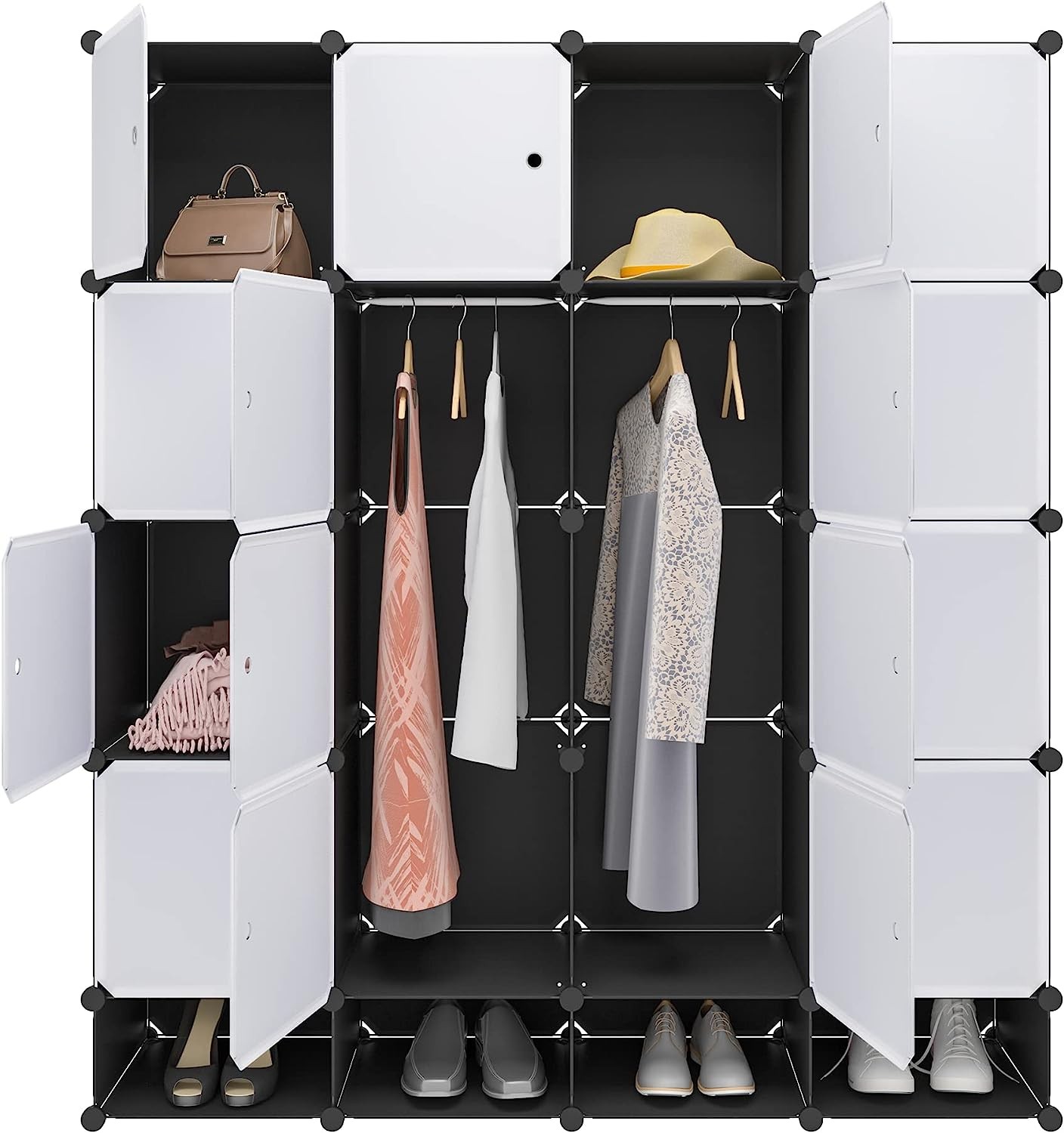 Armoire de rangement de livres - Unité de rangement DIY - Cube de