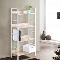 Standing shelf high shelf bookcase metal shelf 60x27.5x126 cm