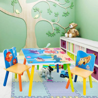 Kindersitzgruppe Kindertisch mit 2 Stühlen