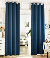 Curtains with eyelets in different variants, opaque